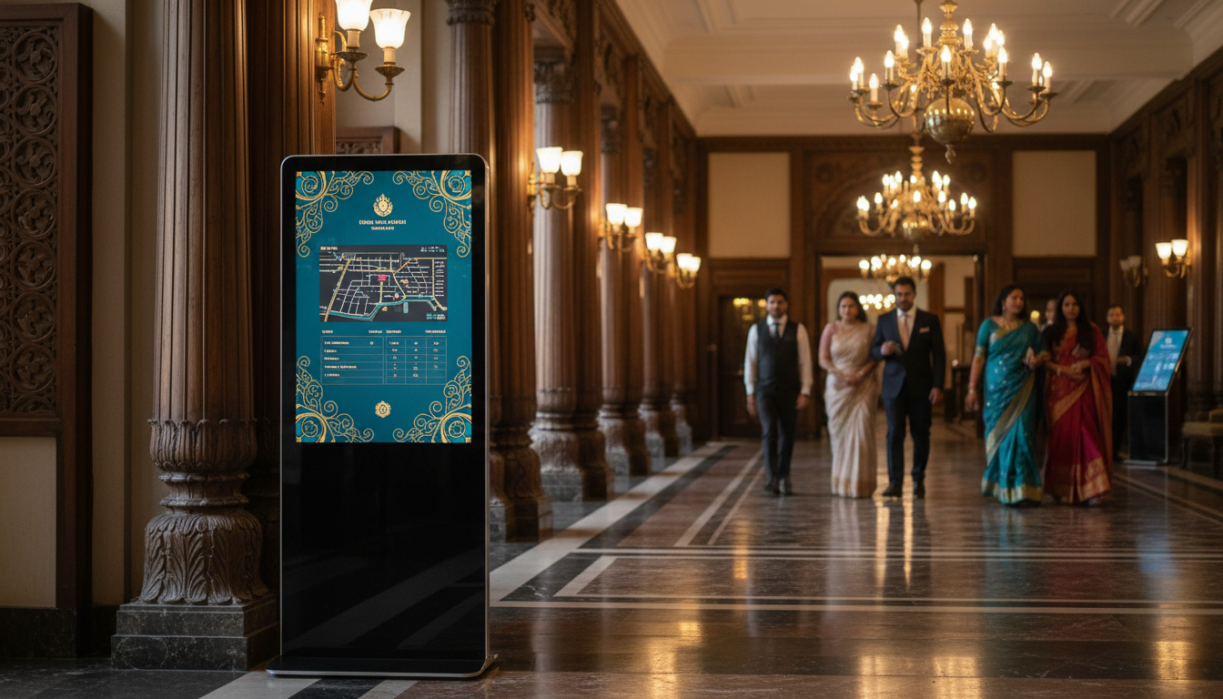 LED display solution for hospitality industry