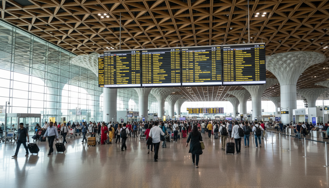 LED display solution for airports-malls industry